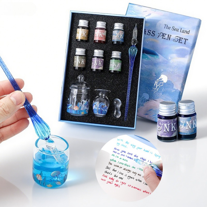 Calligraphy Pen Set - Ensemble de stylos à tremper série