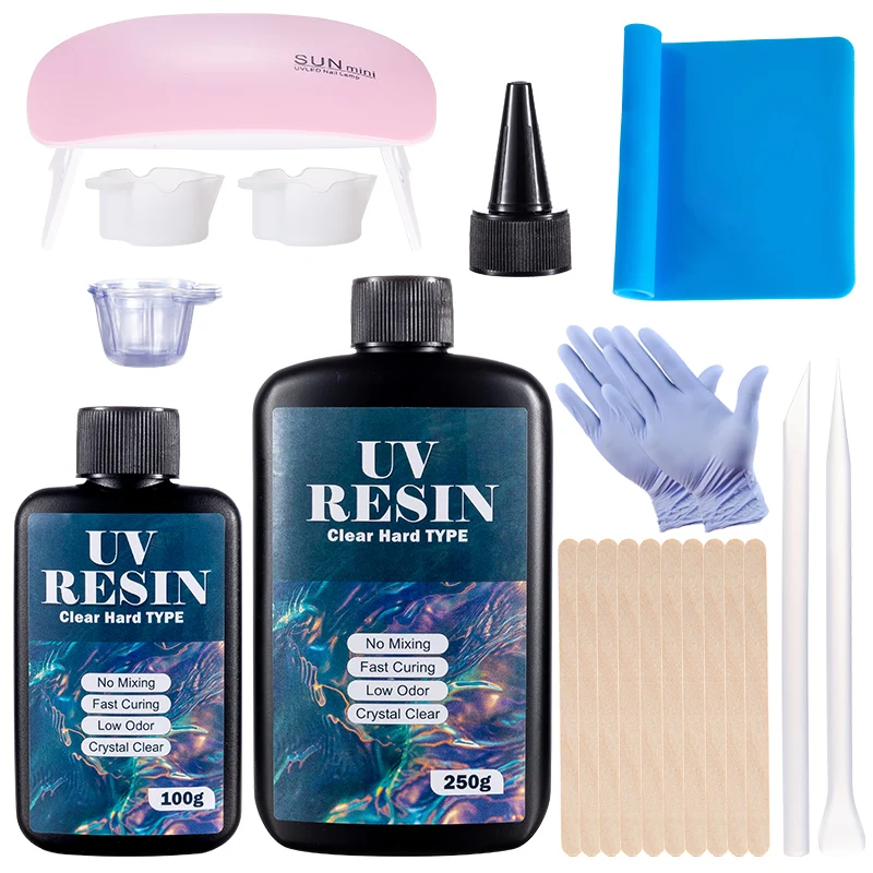 Art Craft Glue - Kit de colle en résine UV