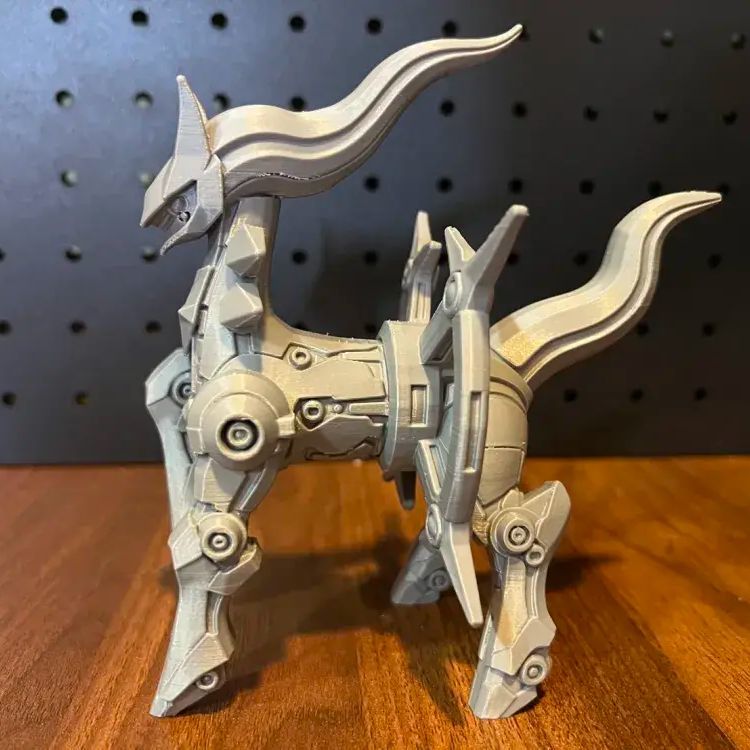 Art Craft Accessories - Modèle de style mecha Arceus imprimé
