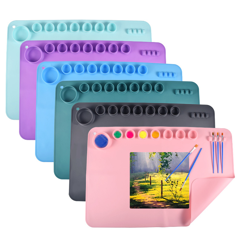 Art Craft Stick - Polymères de peinture en silicone antiadhésifs,