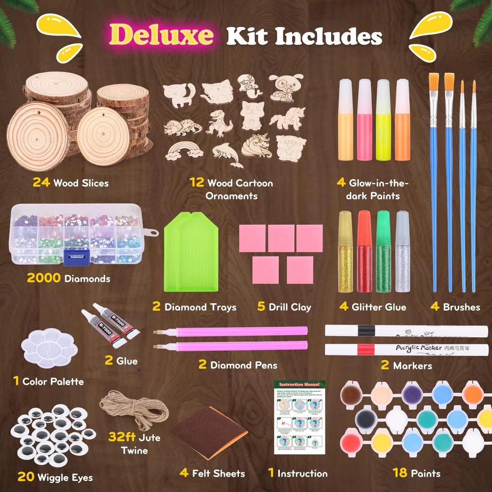 Art Craft Education - Kit de peinture sur bois qui