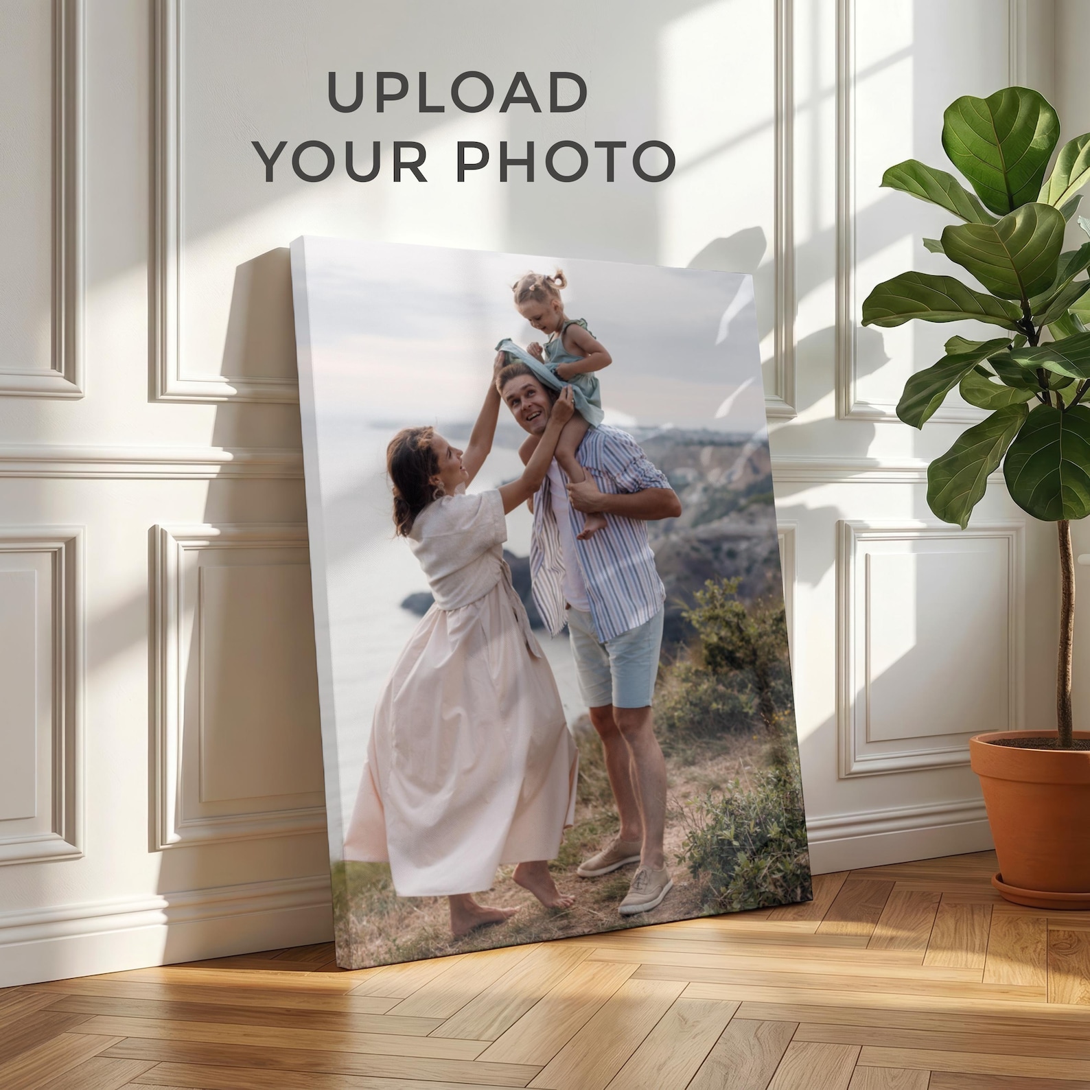 Art Craft Christmas - Toile photo personnalisée, Art mural familial