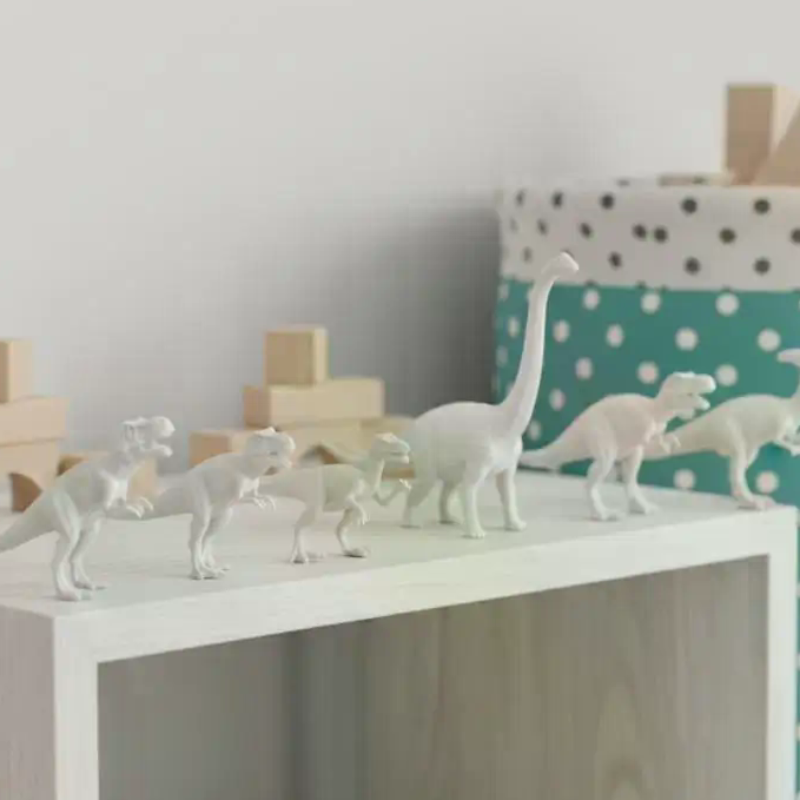 Art Craft Education - Kit de jouets dinosaures blancs à