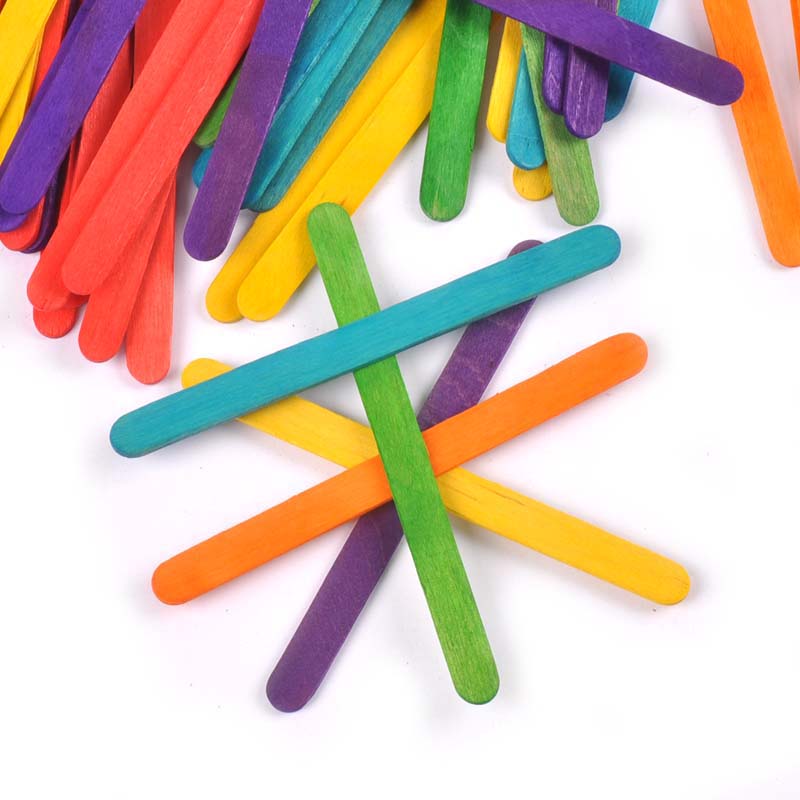Art Craft Education - Bâtonnets à glace en bois naturel