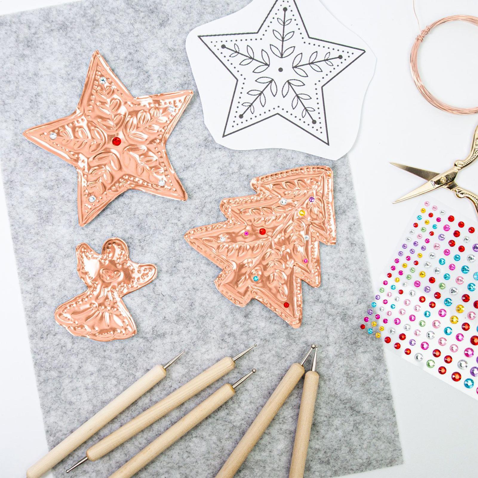 Feuille de gaufrage 8 pièces,  - Art Craft Christmas avis et prix