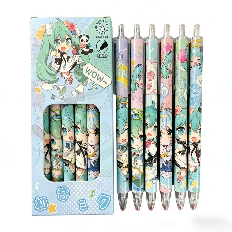 Hatsune Miku stylo gel à sécha - Calligraphy Pen Set avis et prix