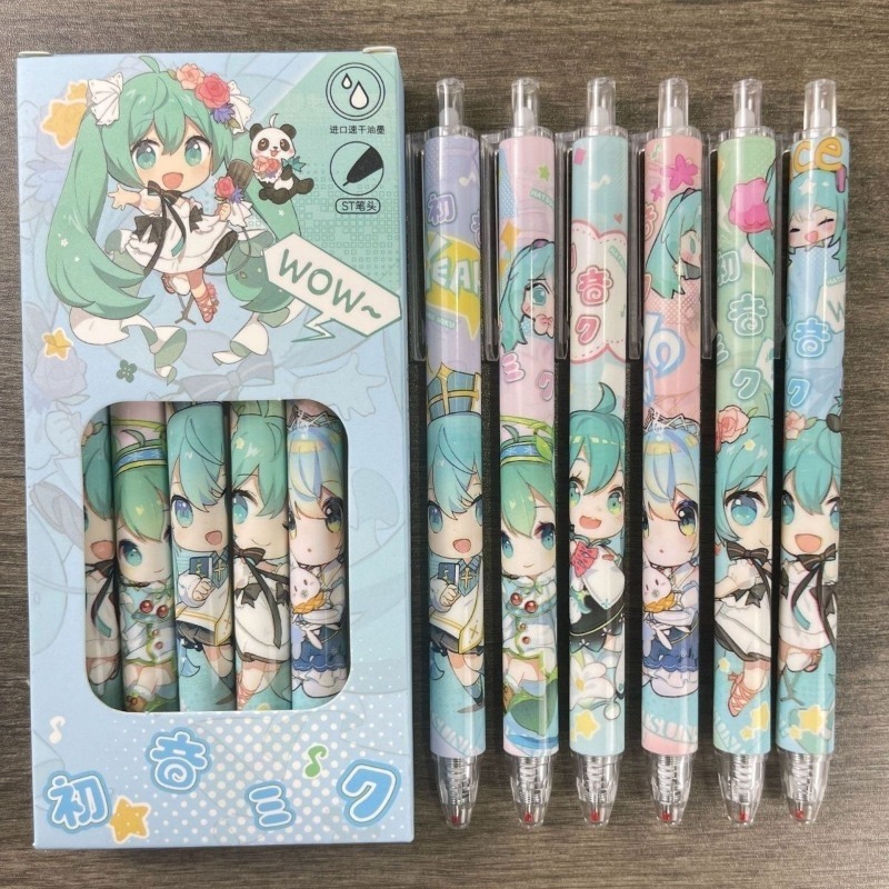 Hatsune Miku stylo gel à sécha - Calligraphy Pen Set avis et prix