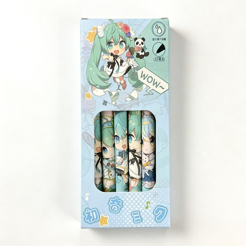 Hatsune Miku stylo gel à sécha - Calligraphy Pen Set avis et prix