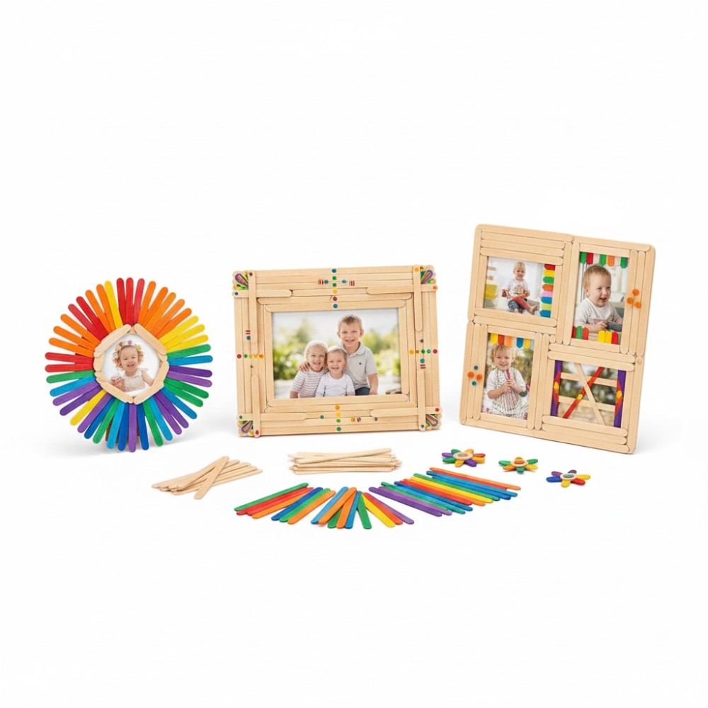 Bâtonnets de glace en bois col - Art Craft Education avis et prix