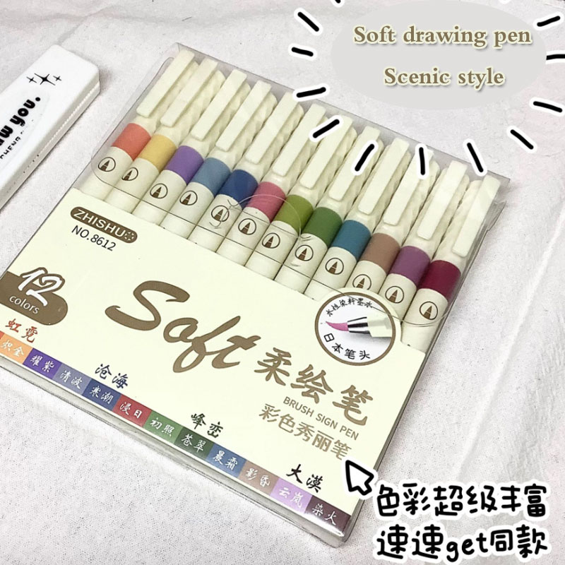 24/3 couleurs Vintage aquarell - Calligraphy Pen Set avis et prix