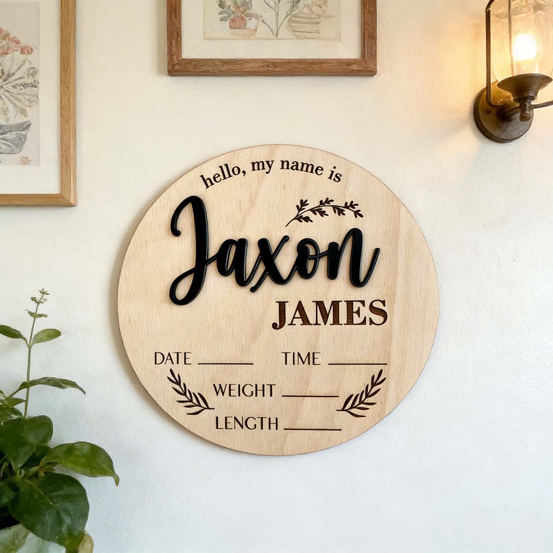 1 plaque personnalisée en bois - Art Craft Christmas avis et prix