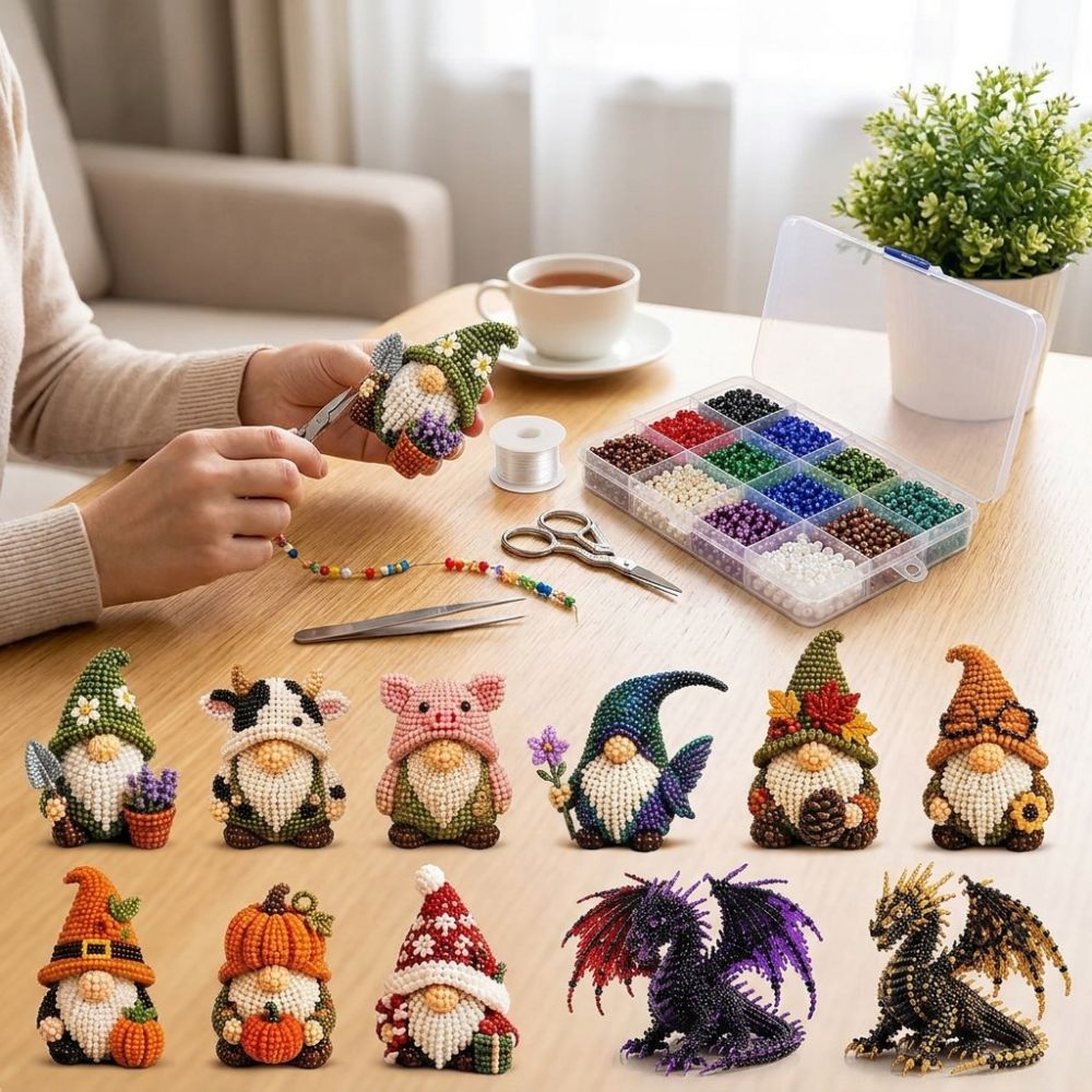 Kit de Perles Tubulaires Vibra - Art Craft Education avis et prix