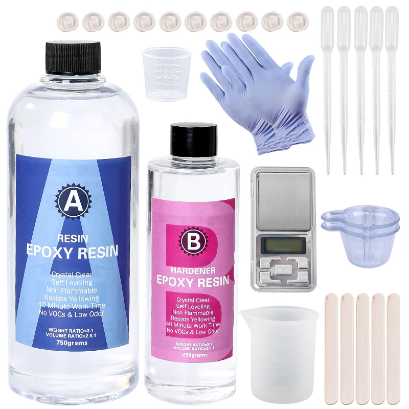 Kit de résine époxy transparen - Art Craft Stick avis et prix