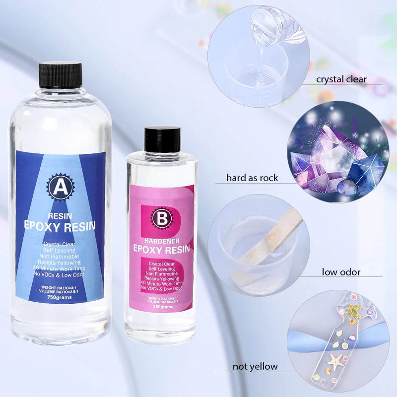 Kit de résine époxy transparen - Art Craft Stick avis et prix