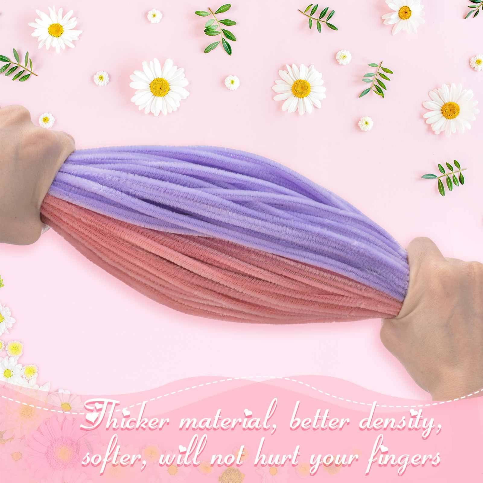 Bâtonnets de chenille colorés, - Art Craft Stick avis et prix