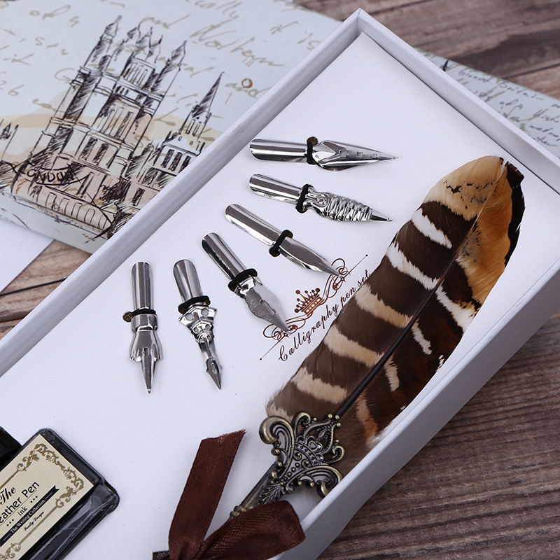 Ensemble d'écriture rétro avec - Calligraphy Pen Set avis et prix